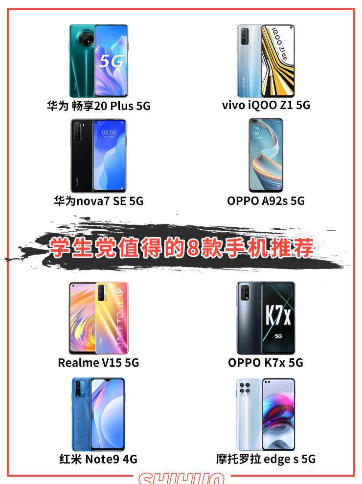 学生党值得拥有的8款手机推荐